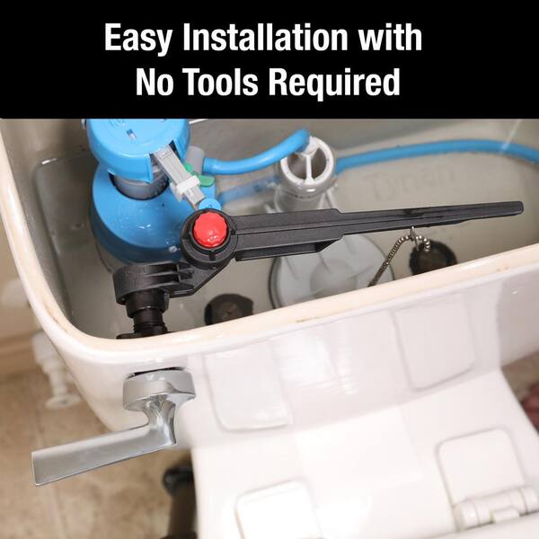thumbnail image 2 of Danco Brushed Nickel Toilet Tank Lever - Universal Replacement Handle For All Mount Positions 2 of 13