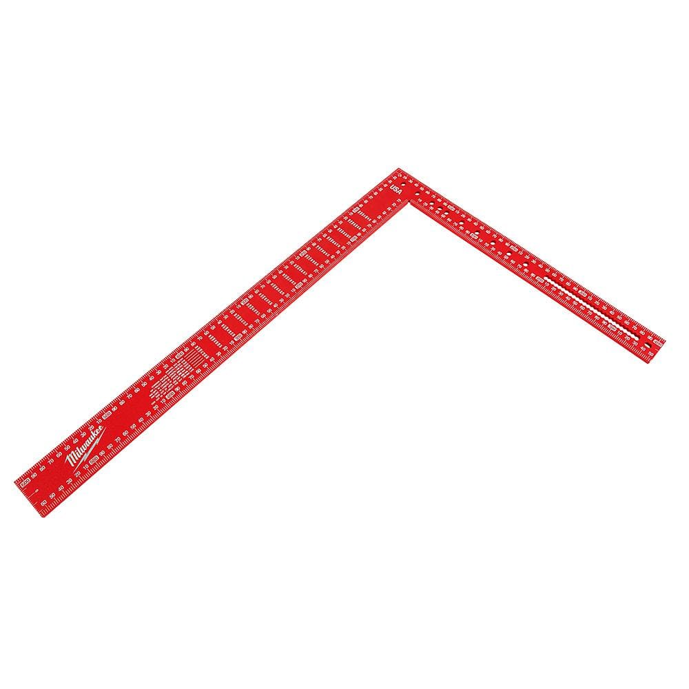 Milwaukee 400 mm x 600 mm Aluminum Framing Square MLSQ124