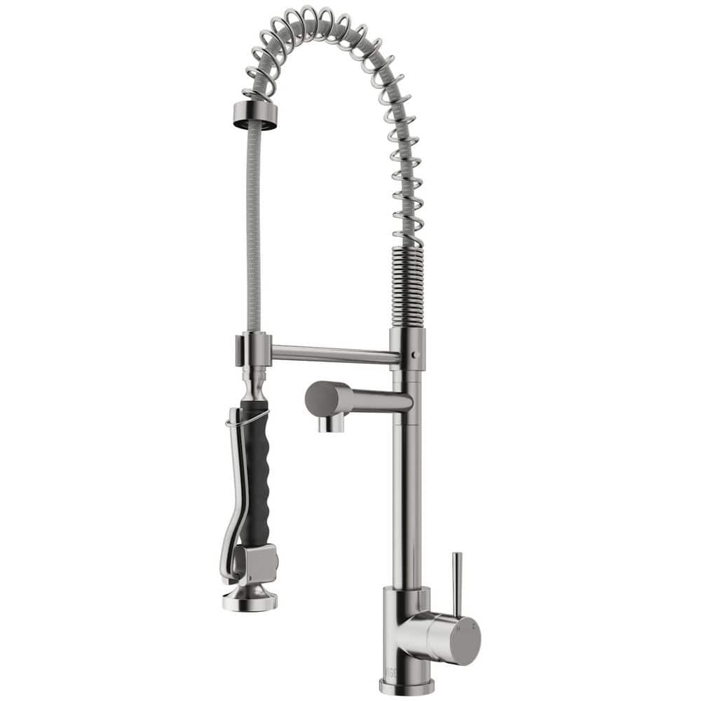 正規 ヴィクシー バンドゥ セット S VIGO Zurich Single Handle Pull-Down Sprayer Kitchen Faucet in