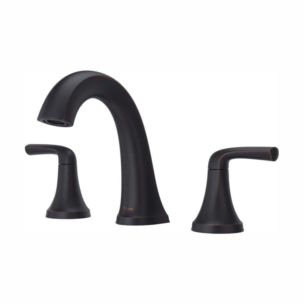 Pfister Ladera 8 in. Widespread 2-Handle Bathroom Faucet in Tuscan ...