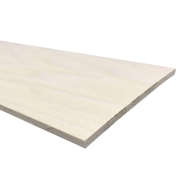 Weaber 1/4 in. x 6 in. x 4 ft. S4S Poplar Hardwood Boards