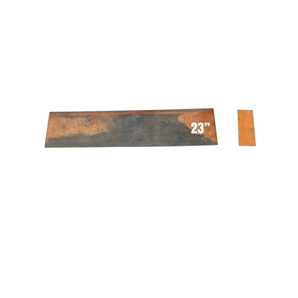 96 in. L x 23 in. H Galvanized Steel Hammer-In Landscape Edging, Metal Garden Border for Lawn & Beds, 1-Pack price history on PriceWatchPro