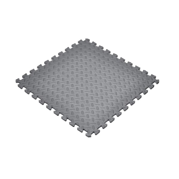 216 sf foam mats floor play interlocking mat new 24 g gray 