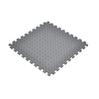 Gray 24 in. W x 24 in. L x 0.47 in. T Foam Interlocking Gym Floor Tiles (6 Tiles/Pack) (24 sq. ft.)