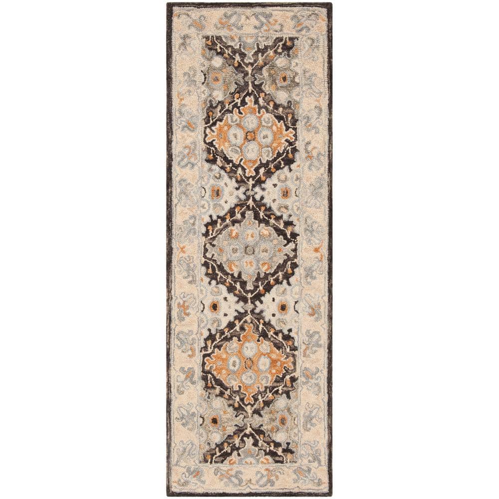 Aspen 2 ft. x 11 ft. Beige/Brown Oriental Runner Rug price history on PriceWatchPro