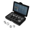 thumbnail image 2 of POWERTEC 71051 Brass Router Bushing Set With Case By POWERTEC 2 of 11