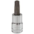 CoCud Torx Bit Socket – T45, 3/8-Inch Drive, 1.89-Inch Long, S2 Alloy Steel, CR-V Socket, 2-Pack, For Fastener Repair On Cars, Bikes, And More