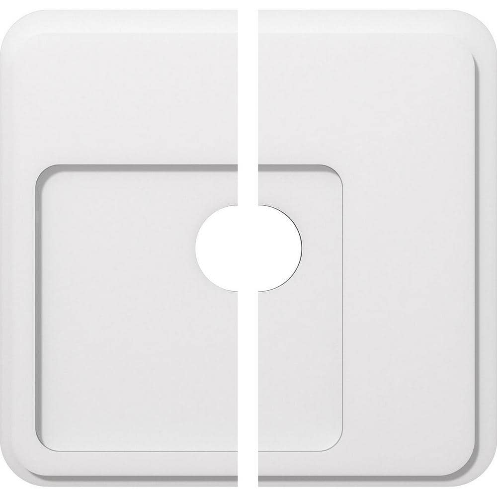 1 in. P X 7-1/2 in. C X 22 in. OD X 4 in. ID Lucan Architectural Grade PVC Contemporary Ceiling Medallion, Two Piece price history on PriceWatchPro