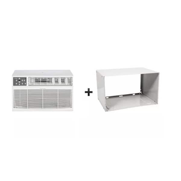 Koldfront 14000 BTU 208/230-Volt Through the Wall Air Conditioner with 10600 BTU Heater with Remote and Sleeve