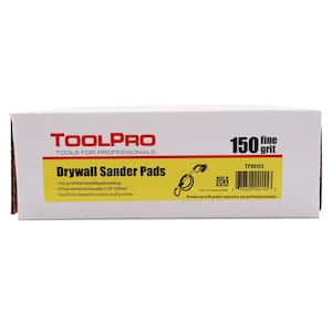 9 in. (225 mm) 150 Grit Drywall Sander Pads (5-Piece)