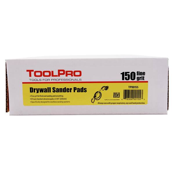 drywall sanding pads