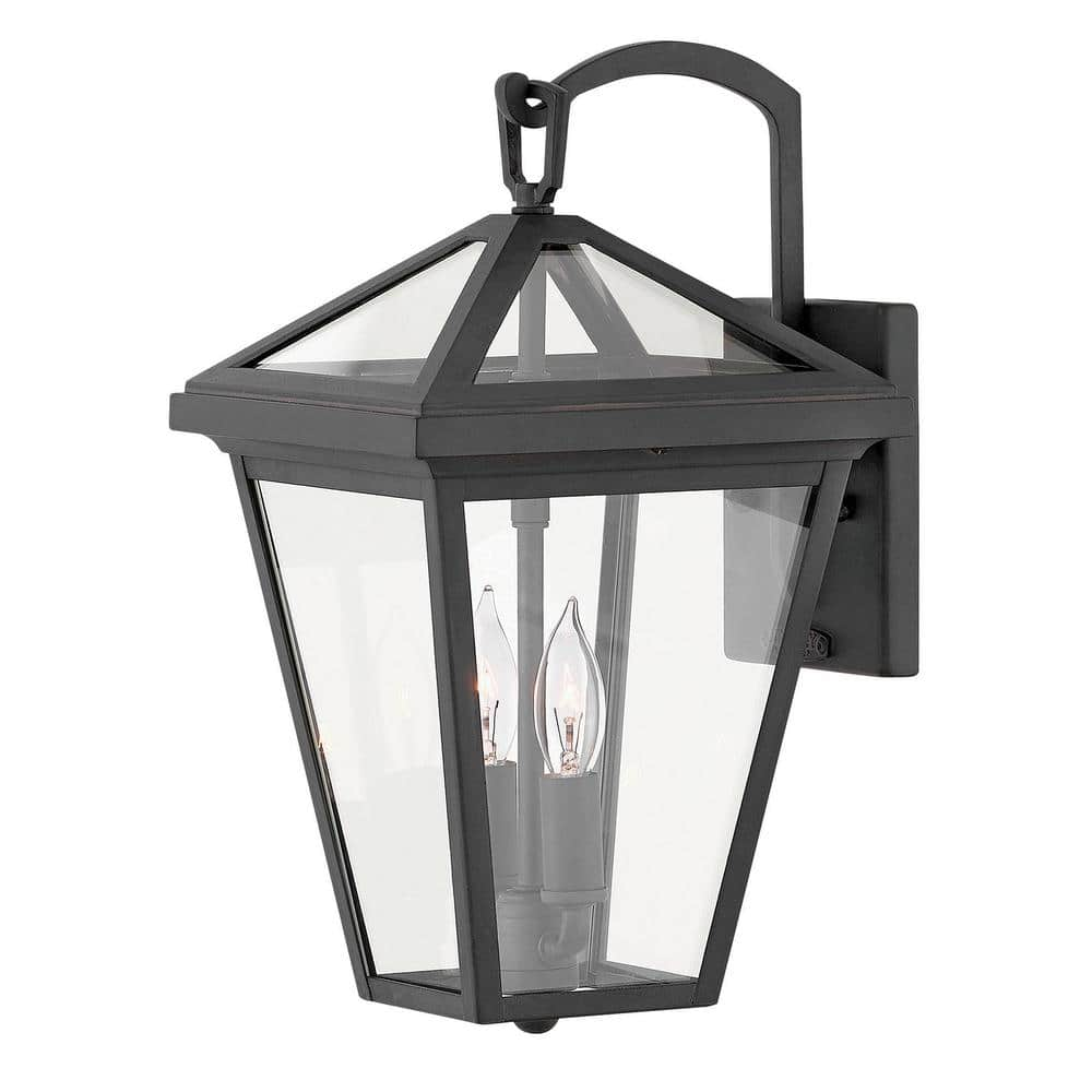 Hinkley 2121MB-LV Plantation 3-Light Museum Black Outdoor Post