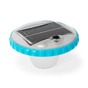Solar Powered LED Floating Pool Night Light, Auto On Color Changing