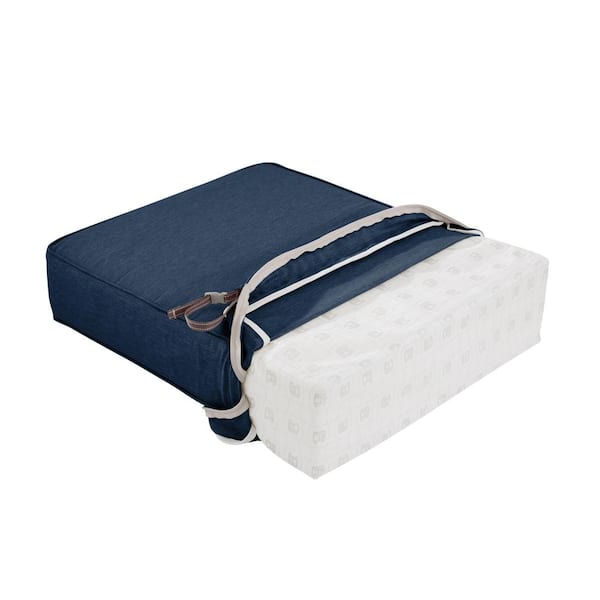Classic Accessories Montlake Heather Indigo Blue 25 in. W x