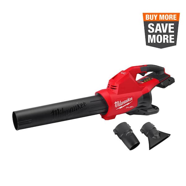 gouden januari Langwerpig Milwaukee M18 FUEL Dual Battery 145 MPH 600 CFM 18-Volt Lithium-Ion  Brushless Cordless Handheld Blower (Tool-Only) 2824-20 - The Home Depot