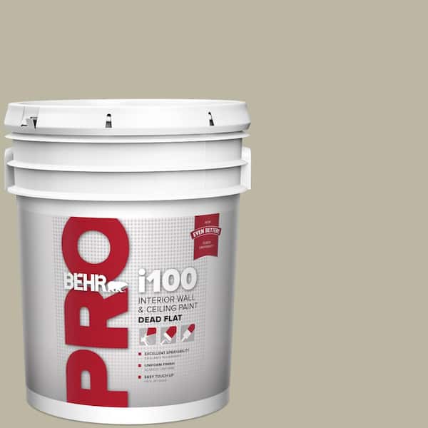 5 gal. #780D-4 Koala Bear Dead Flat Interior Paint