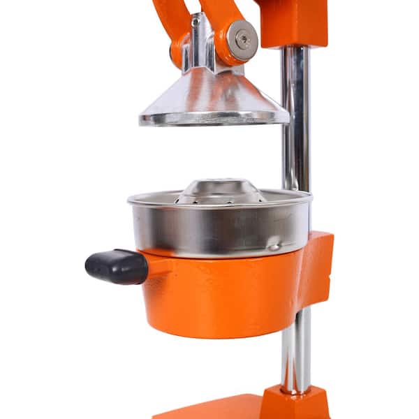 Cesicia Extra-Large Commercial 11.2 in. W Cast Iron Orange Hand
