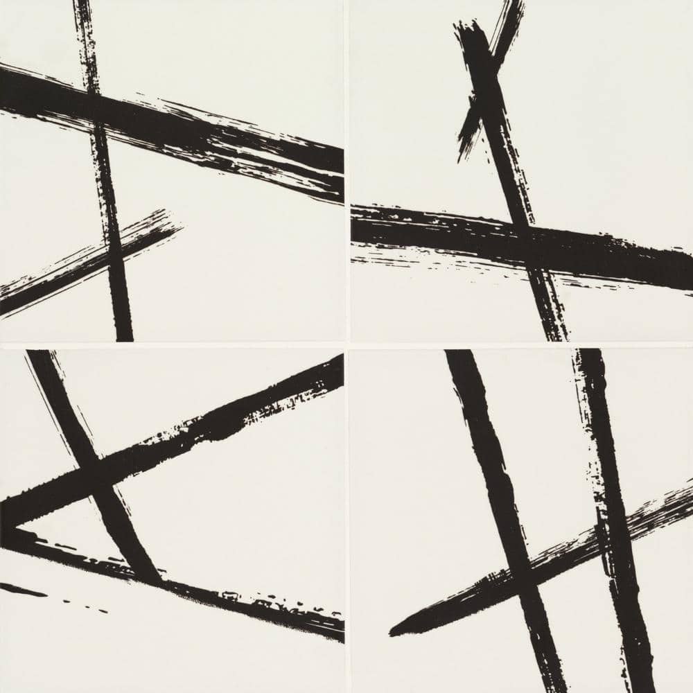 Sample-Rothko 4 in. x 5 in. Matte Brush Stroke Ceramic Subway Tile price history on PriceWatchPro