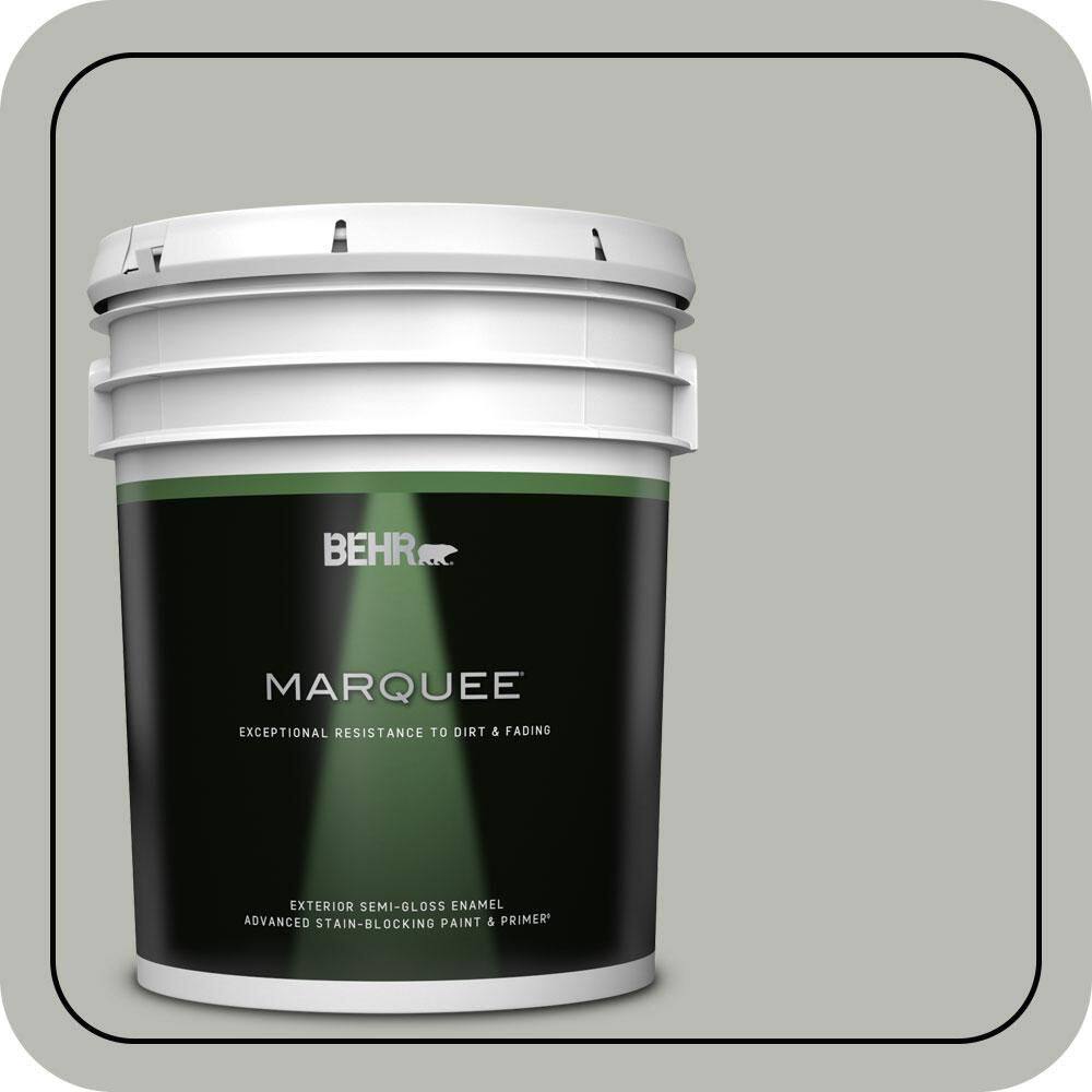 5 gal. #N380-3 Weathered Moss Semi-Gloss Enamel Exterior Paint & Primer price history on PriceWatchPro
