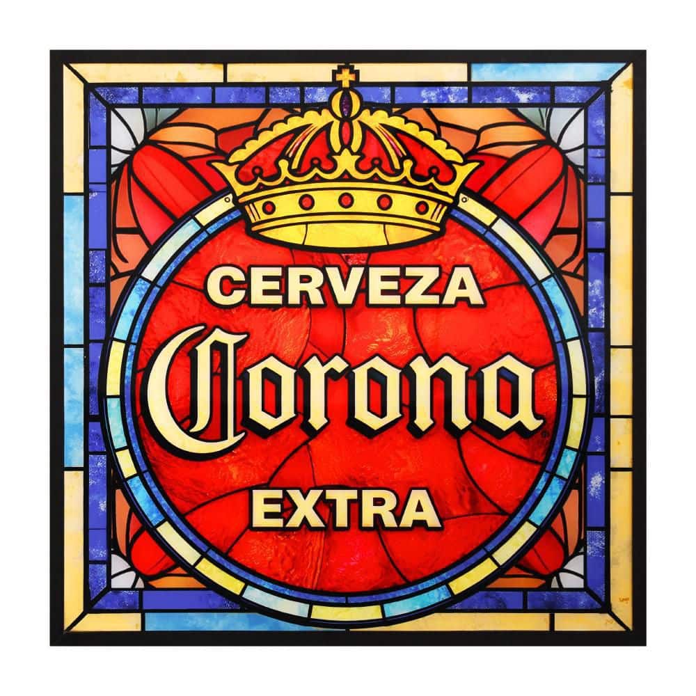 American Art Decor Corona Extra Cerveza Framed Vintage Theme
