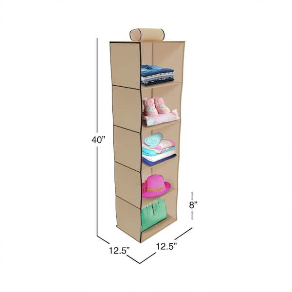 Over the Door Organizer, Back of Door Hanging Shelf Storage, Hanging  Shelves Closet Organizer with 4 Large Clear Pockets, Dual-use Hanging or  Wall Mount Diaper Toy Storage Bag for Nursery, Dorm 