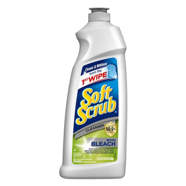 Soft Scrub 36 oz. All-Purpose Cleaner with Bleach 2340015519 - The Home  Depot