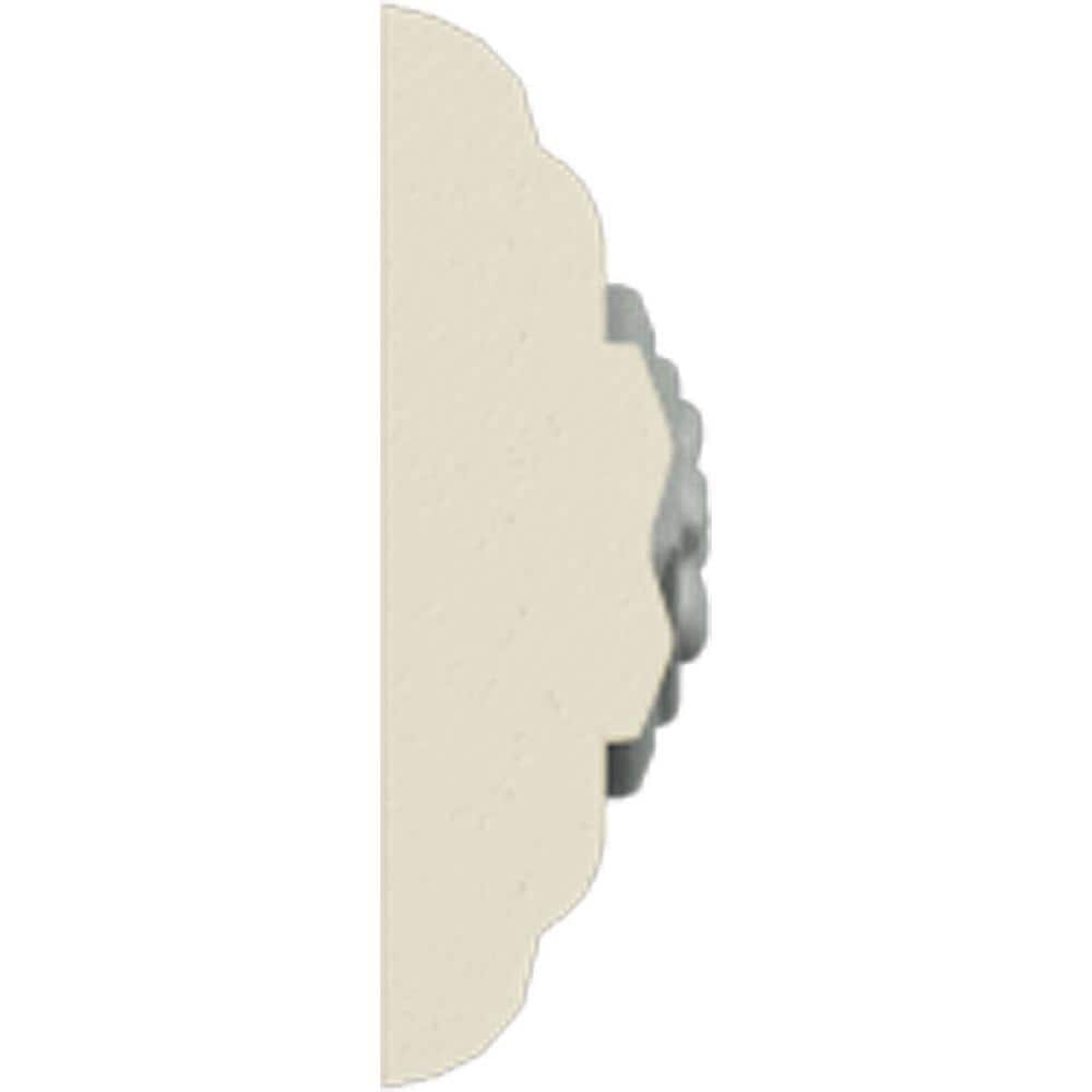 Primed Gray Geometric Urethane Chair Rail Moulding