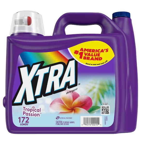 Xtra 206.4 fl. oz. Tropical Passion Liquid Laundry Detergent, (172-Loads)