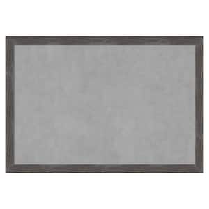 Woodridge Rustic Grey 39 in. x 27 in Magnetic Board, Memo Board
