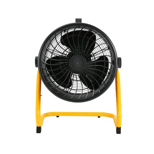 Cesicia 360° Adjustable Angle Full-Size 16 in. 3 Speed Wind Adjustment  Black Floor Fan for Shop Gym Garage Living Room BK-air fan - The Home Depot