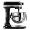 KitchenAid Professional 600 Series 6 Qt. 10-Speed Black Stand Mixer ...