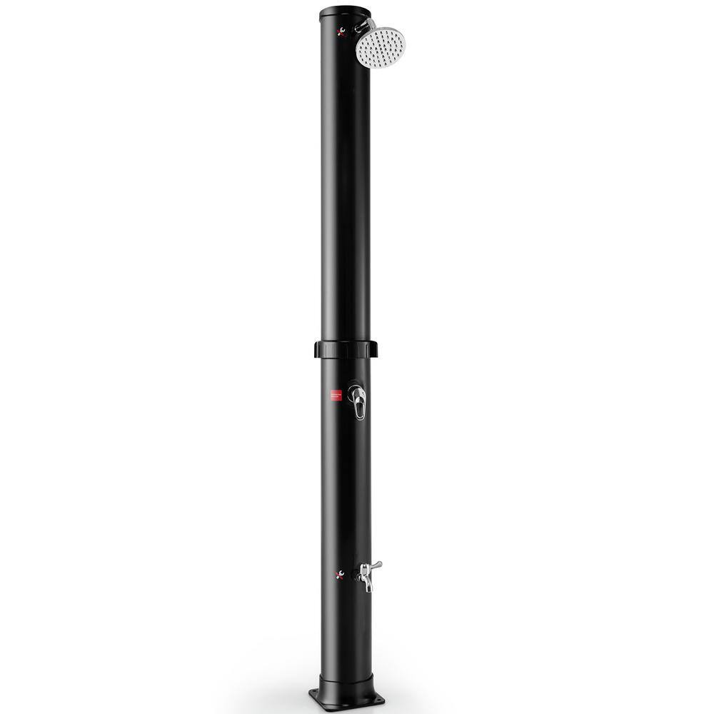 Portable Shower Outdoor Shower Kit 10Gal Solar-Heated Outdoor Shower W ...