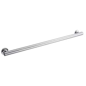 Purist 24 in. x 2.4375 in. Concealed ScrewGrab Bar in Polished Stainless