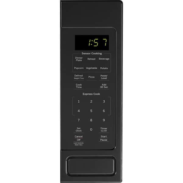 1.6 cu. ft. 1150-Watt Countertop Microwave in Black