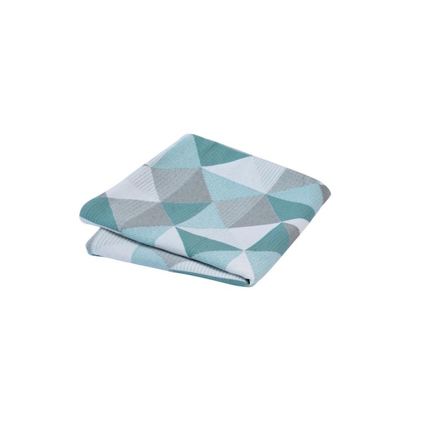 Astella Pacifica 18 in. x 18 in. Ruskin Lakeside Square Outdoor Throw Pillow Cover