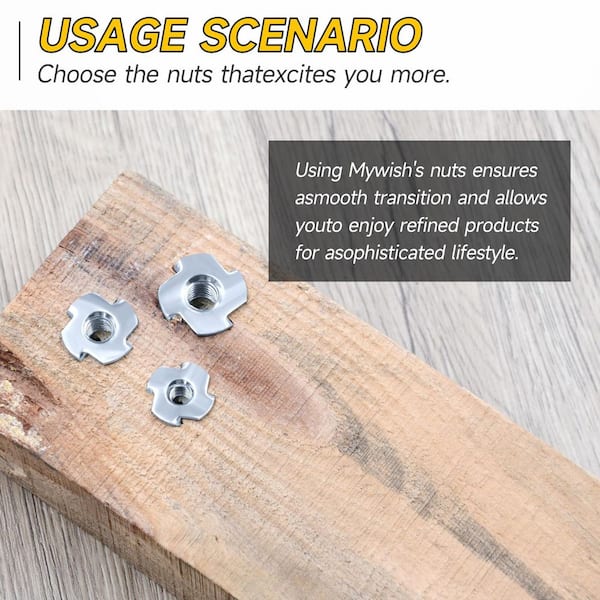 MYWISH 180-Piece 1/4