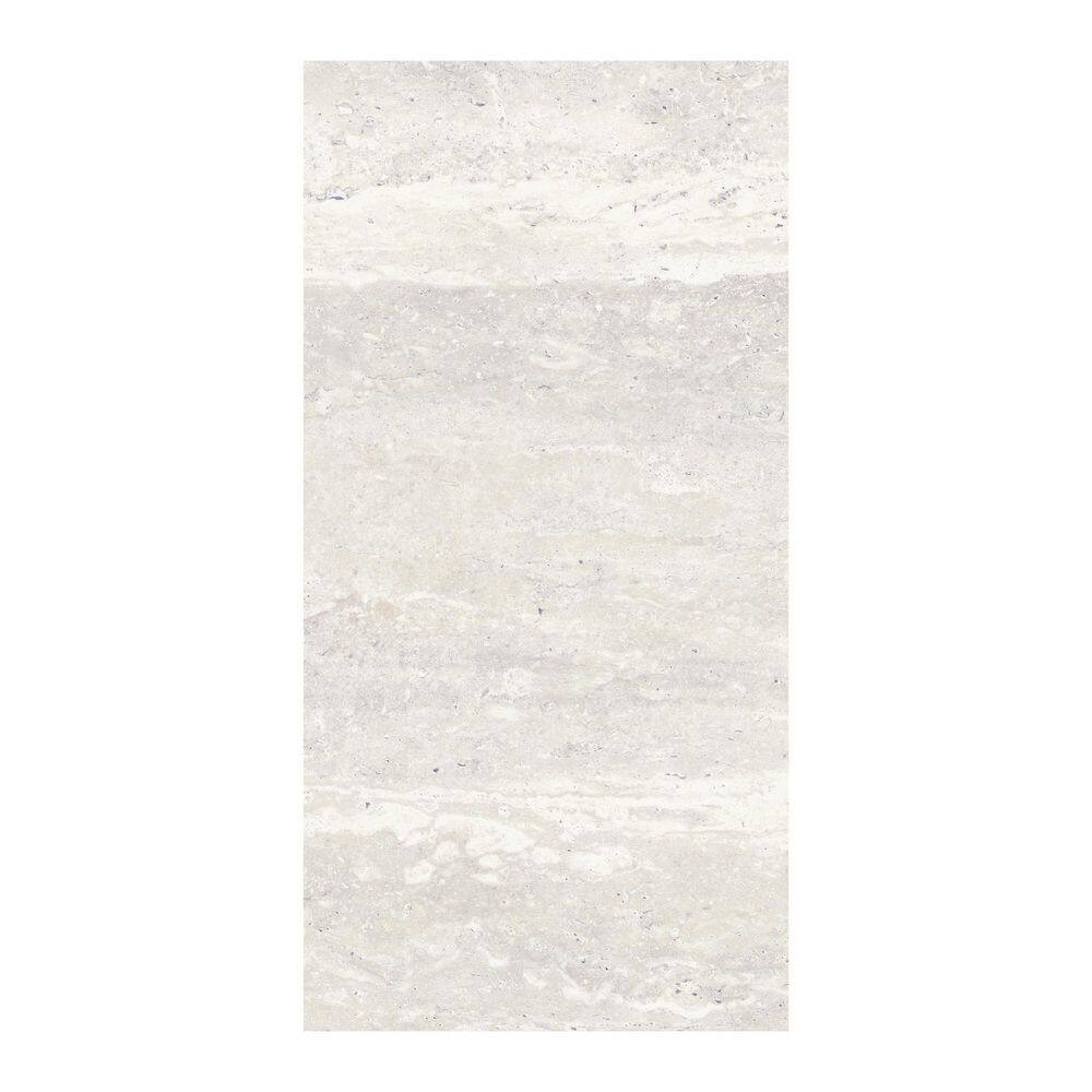 American Travertine Ivory 6 in. x 12 in. Matte Porcelain Floor and Wall Tile Sample price history on PriceWatchPro