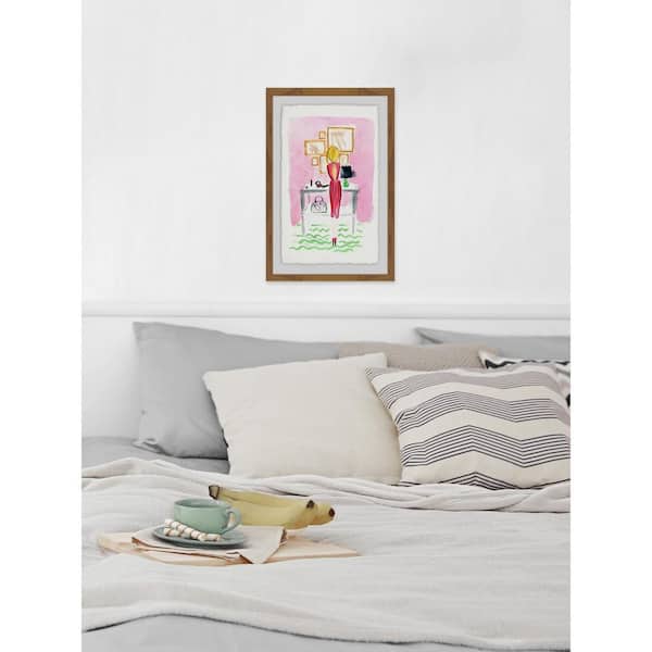 Unbranded 24 in. H x 16 in. W "Getting Ready" by Marmont Hill Framed Printed Wall Art