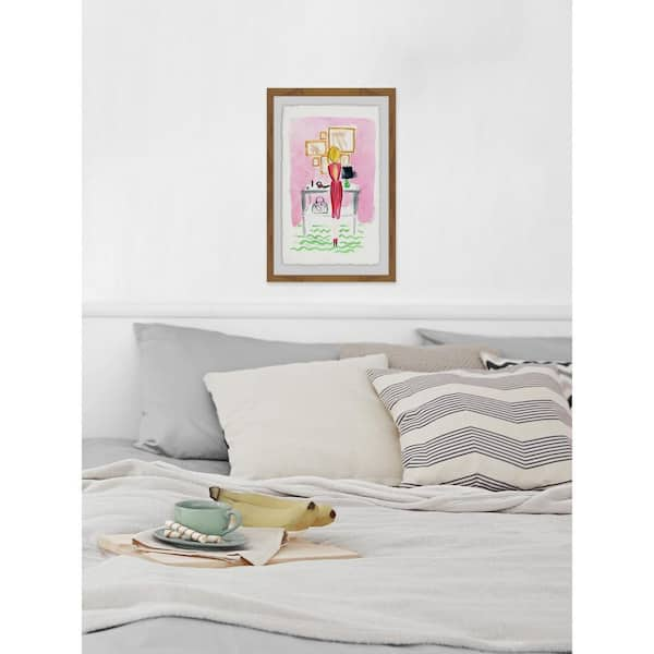 Unbranded 30 in. H x 20 in. W "Getting Ready" by Marmont Hill Framed Printed Wall Art