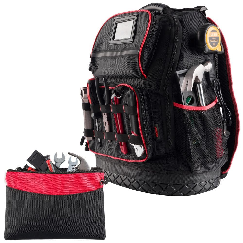 Heavy Duty Tool Backpack with USB Port price history on PriceWatchPro