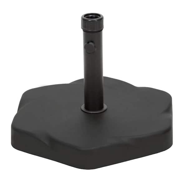 Cubilan 66 lb. Concrete Patio Umbrella Base in Black