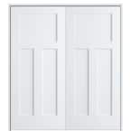 MMI Door Shaker Flat Panel 60 in. x 80 in. Both Active Solid Core ...