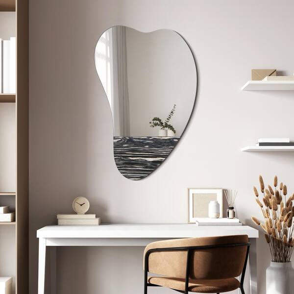 Empire Art Direct Curved Harmony Wall Mirror, 36 in. x 24 in
