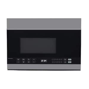 24 in. Width 1.4 cu. ft. Stainless Steel 1000-Watt Over the Range Microwave Oven with 300 CFM Vent