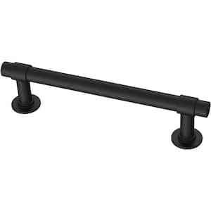 Franklin Brass with Antimicrobial Properties Bar Pull in Matte Black, 4 in. (102 mm), (5-Pack)