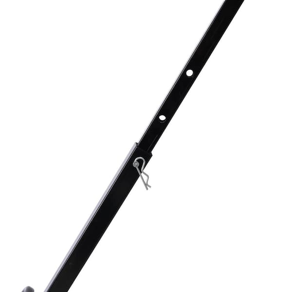 Cesicia M23od526Mc03 24 in. T Shaped Handle Metal Mesh Peat Moss Spreader Compost Spreader in Black - 2