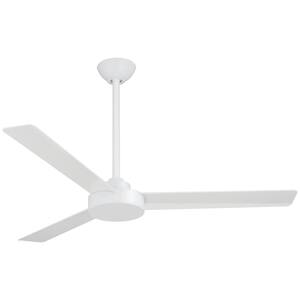 Roto 52 in. Indoor White Ceiling Fan with Wall Control