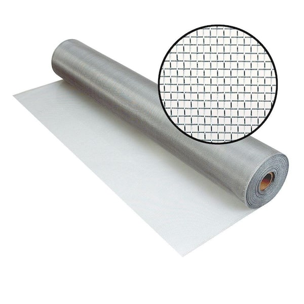 Phifer 26 in. x 100 ft. Brite Aluminum Screen Roll