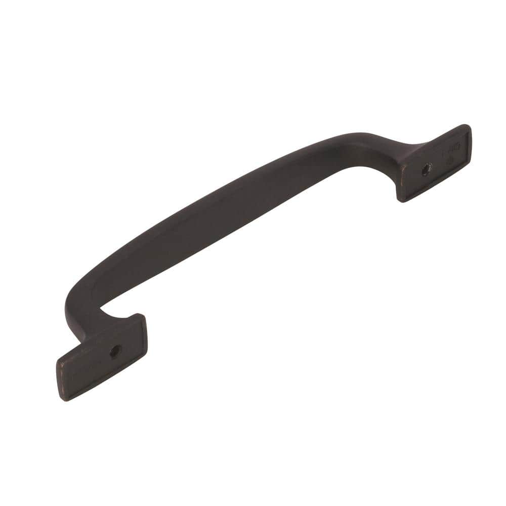 Dark Oil Rubbed Bronze Rustic Industrial Cabinet Bar Pull