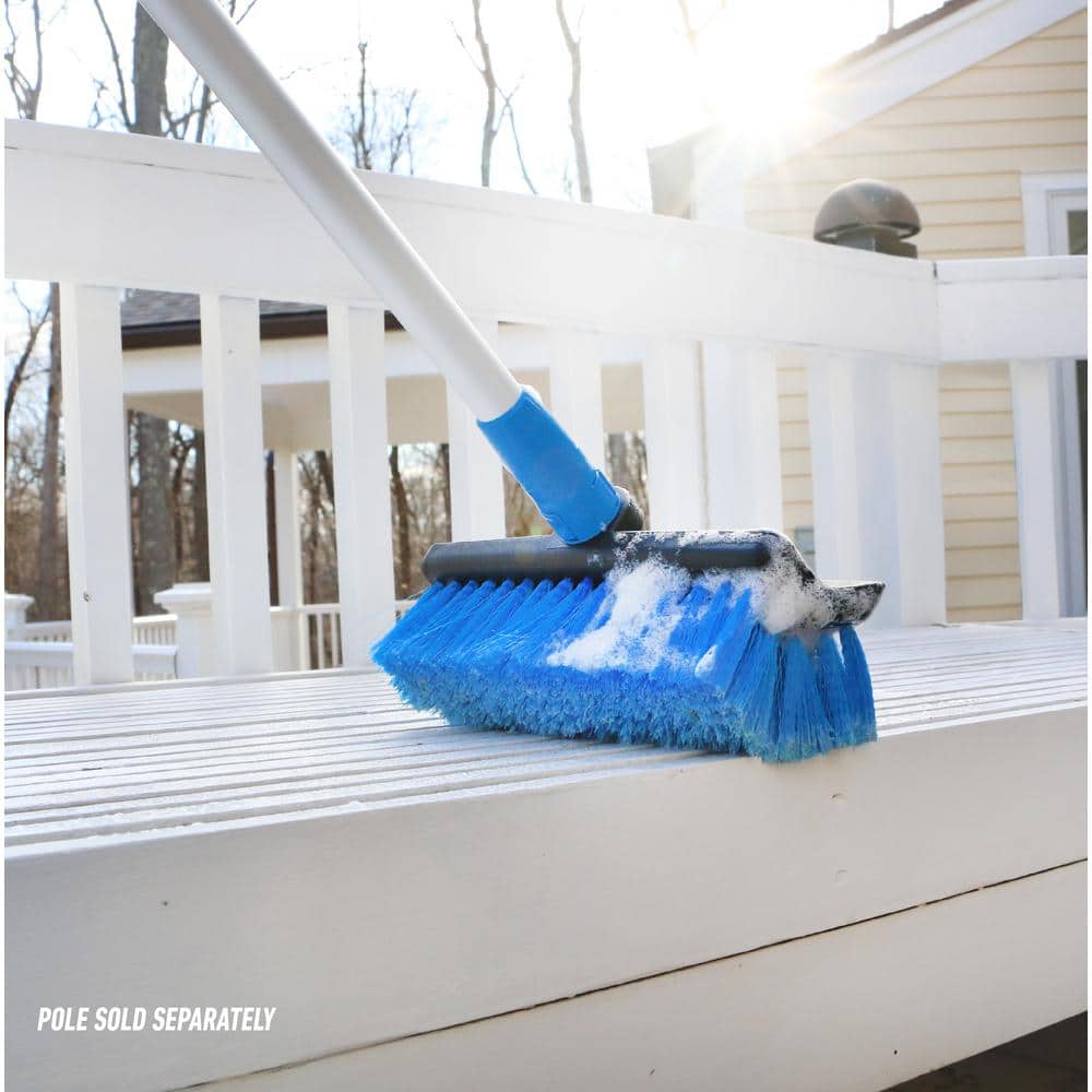 Unger Multi-Angle Blue and Black Scrub Brush